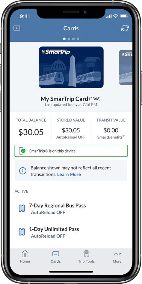 register smart card dc|SmarTrip App .